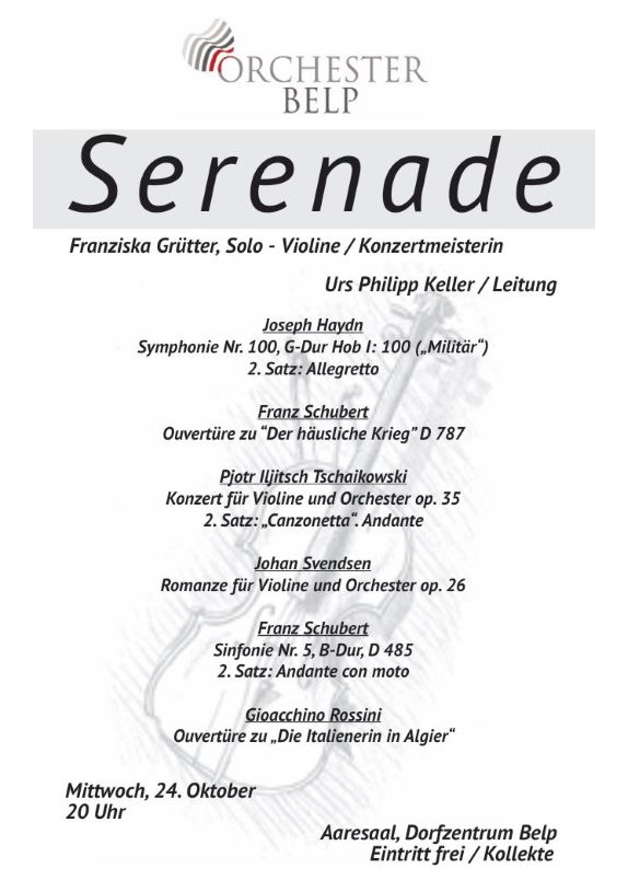 Serenade_2012-10 Urs Philipp Keller